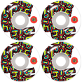 thumbnail image 2 of Blind Og Stacked Skateboard Wheels 51mm White/White, 2 of 2