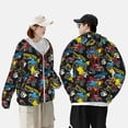 thumbnail image 5 of Picia Monster Car Women's Men's UPF 50+ Sun Protection Hoodie Shirt Long Sleeve SPF Fishing Outdoor UV Hiking Lightweight Shirts-Small, 5 of 9