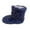 Navy, variant on Wovix Slippers for Women Thermal Memory Foam Comfy House Slippers Winter with Anti-Skid Rubber Sole for Indoor and Outdoor Shoes