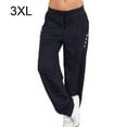 thumbnail image 1 of tredstone Pantalons Amples pour Femmes, Pantalons de Sport Multicolores, Bleu Foncé 3TG, 1 of 1