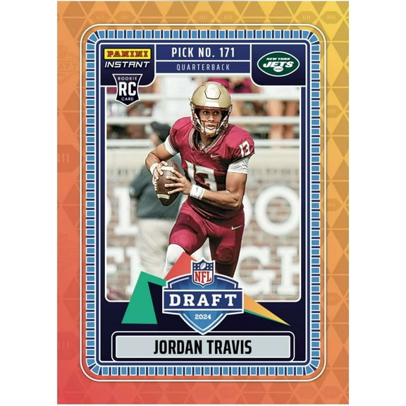2024 Instant Draft Night Football Jordan Travis NFLDN-25 (Rookie)