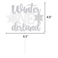 thumbnail image 2 of Decoración para tartas con diseño de copo de nieve para el primer cumpleaños de Onederland, color pl, 2 of 5