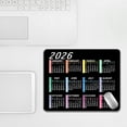 thumbnail image 5 of 2026 Calendar Mouse Pad, Large Extended Desk Mat with Non-Slip Rubber Base for Office and Gaming, Enhanced Precision for Optical and Wireless Mice, Waterproof Computer Mousepad for Home and Work, 5 of 7