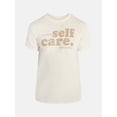 thumbnail image 5 of Humor Men's and Big Men's Self Care Graphic Tee with Short Sleeves, Size S-3XL, 5 of 5