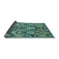 thumbnail image 2 of Ahgly Company Indoor Rectangle Abstract Light Blue Modern Area Rugs, 8' x 12', 2 of 4