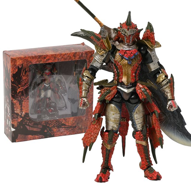 Monster Hunter Zinogree/Rathalos PVC figura de acción juguete para niños modelo de colección de regalo