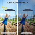 thumbnail image 6 of Mini Umbrella for Travel, Small Umbrella for Purse with Case for Sun and Rain, Sun Umbrella with UV Protection, Lightweight & Compact Umbrella, 6 of 7