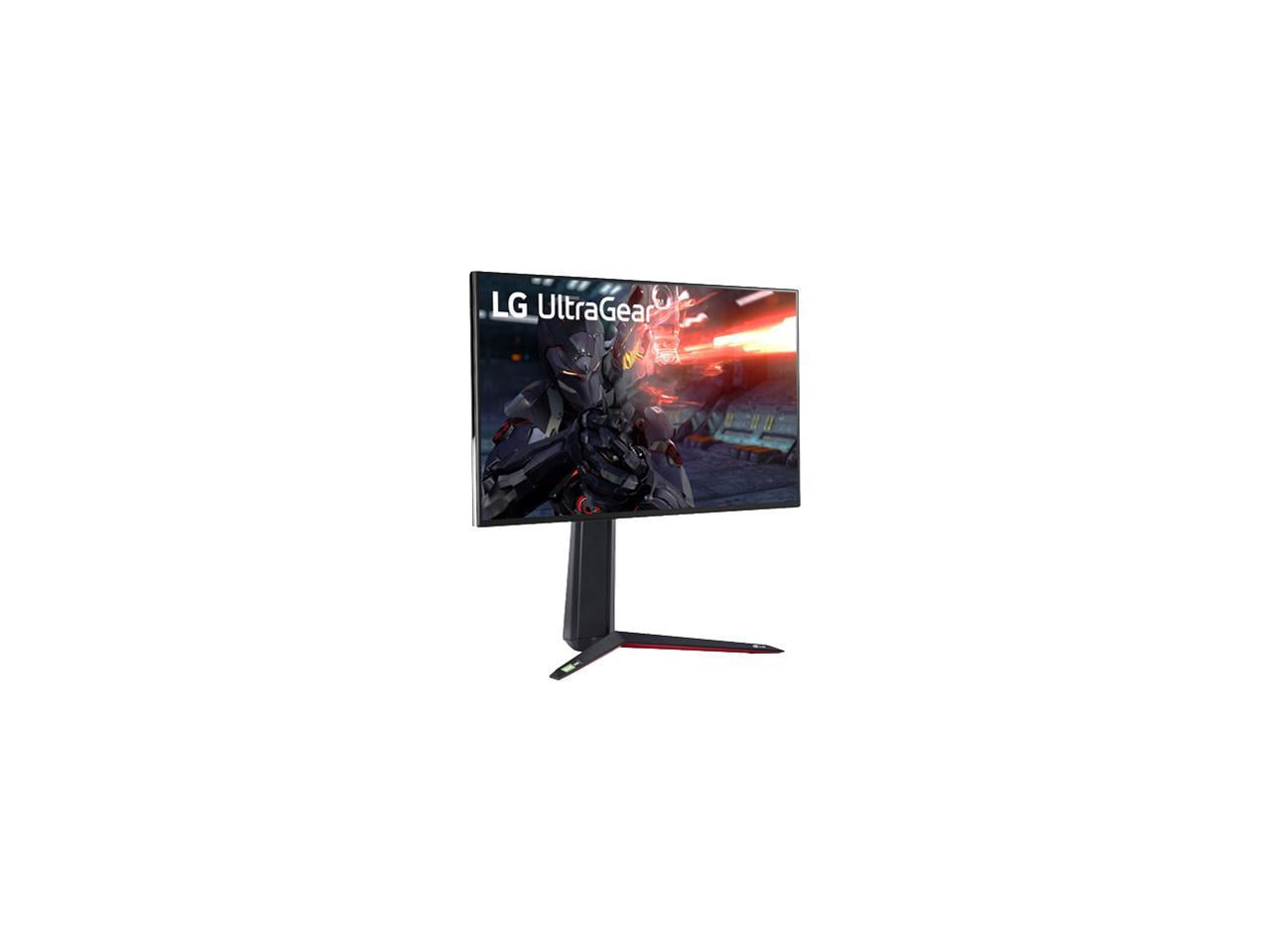 LG UltraGear 27 4K HDR 144 Hz Gaming Monitor 27GR93U-B B&H