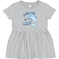thumbnail image 3 of Inktastic Dolphin-itely the Cutest Girls Baby Dress, 3 of 5