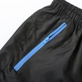 thumbnail image 3 of HANMUN Mens Shorts Casual Drawstring Zipper Pockets Elastic Waist, 3 of 7