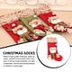 thumbnail image 3 of Billuyoard Medias colgantes de Navidad muñeco de nieve Santa impreso regalos bolsa Festival caramelo bolsa hogar sala de estar viaje dormitorio adornos Kits de decoración para fiestas Papa Noel Billuyoard HA069615-01, 3 of 6