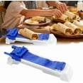 thumbnail image 3 of Meat Roller Meat Rolling Vegetable Kitchen Tools Plastic Construction Flexible Texture Hand-Operated Mechanism for Making Rolled Food Items(2PCS) JASKFLY, 3 of 5