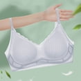 thumbnail image 2 of Antinious Women Solid Non Closure Adjustable Strap Wireless Breathable Comfortable Bras, 2 of 5