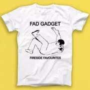 Fad Gadget Fireside Favourites New Wave Punk MusicGift Tee Tshirt 2077