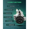 thumbnail image 4 of SCITOO CO Compresseur AC 29099C pour N-issan Juke Versa Note 1.6L 2011-2018, 4 of 4