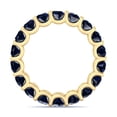 thumbnail image 3 of September - Round Cut Blue Sapphire Eternity Band, 3 of 3