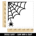thumbnail image 2 of Web Corner With Spider Halloween Self-Inking Rubber Stamp Ink Stamper - Blue Ink - Large 1-1/2 Inch, 2 of 7