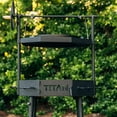 thumbnail image 2 of Ash & Ember Santa Maria Grill, Argentine Style Open Fire Grill, Adjustable Cooking Grate with Flywheel, BBQ Grill Comes with Cast Iron Skillet, 2 of 6