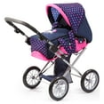 thumbnail image 5 of Bayer Dolls- Baby Doll City Star Pram in Polka Dots for Dolls/Stuffed Animals up to 18", 5 of 7