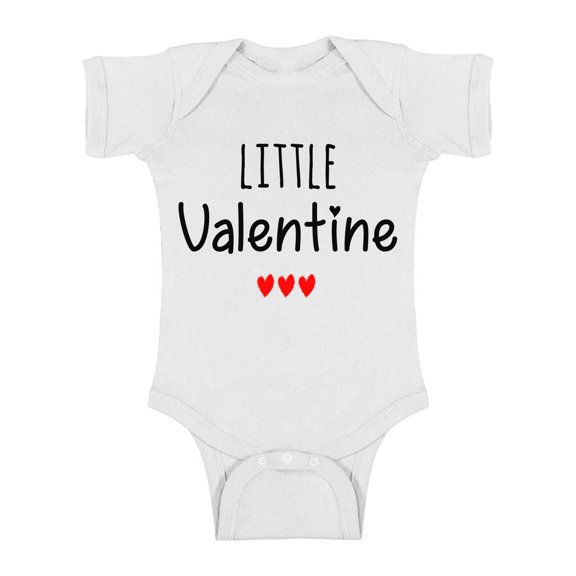 Little Valentine Baby Girl Newborn Sleepwear Clothes for 6 Month Baby Boy Valentine's Day 12 Month One Piece Top