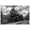 Unframe-style, variant on Vintage Black and White Steam Train Canvas Wall Art Locomotive Railroad Poster Rustic Industrial Engine Artwork for Living Room Bedroom Office Home Decorations