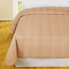 Mainstays Twin Marina Tan Bedspread, 1 Each