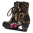 thumbnail image 7 of Spring Step L`Artiste Siren Women's Embroidered Lace-Up Bootie, 7 of 7