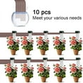 thumbnail image 4 of Loetky 10 Pcs Ceramic Self-Watering Spikes, Automatic Plant Watering Stakes for Indoor Outdoor Potted Plants, Drip Irrigation System with Plastic Tubes, 4 of 9