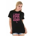 thumbnail image 5 of Wear Pink For My boob Breast Cancer Women's Graphic T Shirt Tees Brisco Brands S, 5 of 5