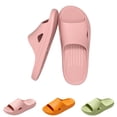 thumbnail image 2 of Yungyresw Comfortable Shower Shoes For Women Open Toe Slip On Soft Indoor Shoes Quick Dry Non Slip Hosue Slides Bathroom Sandals Green 36, 2 of 6