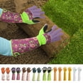 thumbnail image 1 of Guantes de jardinería de manga larga | Guantes de protección laboral resistentes a los pinchazos con puño extendido en la muñeca | Diseño cómodo, transpirable y elegante para poda, plantación, 1 of 3