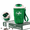 Green, variant on Lethargic Coffee Vacuum Flask, Digital Display or Standard Style, 316 Stainless Steel Insulated Travel Mug, 5.9 x 3.54 in, Leak Resistant Beverage Bottle
