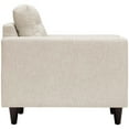 thumbnail image 2 of Modway Empress Modern Upholstered Fabric Tufted Armchair in Beige, 2 of 5