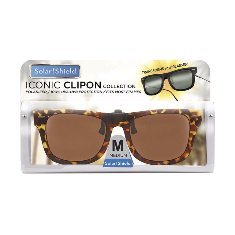 Solar Shield Unisex Tort Polarized SolarShield ClipOn  display picture 3