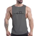thumbnail image 2 of Camiseta sin mangas transpirable de secado rápido para hombre, ropa de moda para ocio, verano, Y2k, FNAF, gimnasio, exterior, baloncesto, estampado, deporte, camiseta sin mangas, 2 of 5