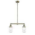 thumbnail image 6 of Innovations Lighting 209 Dover Dover 2 Light 21" Wide Chandelier / Semi-Flush Ceiling, 6 of 7