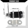 thumbnail image 5 of 3 Set 1-1/8 Inch RV Campervan Lock Set with 6 Keys RV Storage Door Locks for File Cabinet Toolbox, 5 of 6