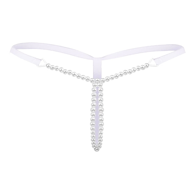 Catégorie de Produit Culottes pour Femmes - String Élégant à Perles et String pour un Confort Quotidien
