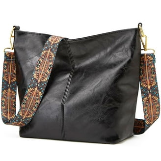 XOXO Vegan Leather Crossbody Handbag with Purse for Women