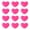 Fluorescent powder, variant on Gieenan 12pcs Heart Shape String Dampener Tennis Racquet Dampeners Absorber