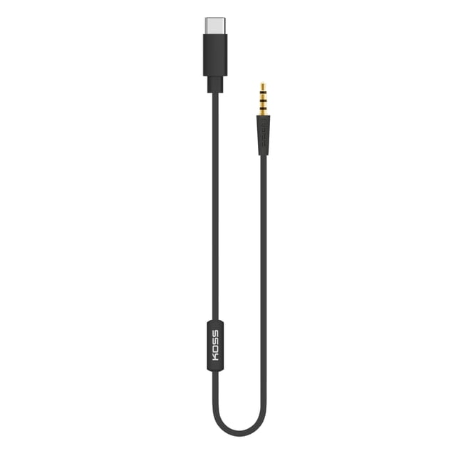 Cable de paso de audio Koss KUSB-50 USB-C a 3.5mm de 1,2 m
