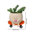 thumbnail image 2 of Maceta colgante macetas suculentas creativas y bonitas para plantas de interior y exterior, 2 of 4