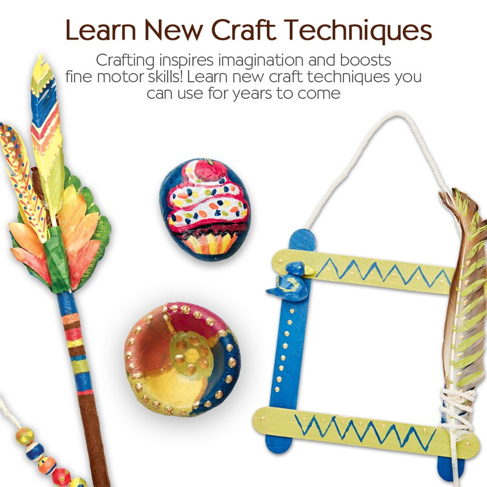 Camping Suncatcher Kit Craft Kids Craft Kit Art Project DIY Craft Kit Gift  for Kids Outdoor Activity Camp Theme Birthday 