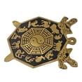 thumbnail image 1 of Espejo Bagua de metal 12 signos de animales Espejo Bagua 2 espadas Diseño exquisito para automóvil ANGGREK Otros, 1 of 8