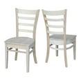 thumbnail image 6 of Set of Two Solid Wood Emily Side Chairs in Unfinished, 6 of 14