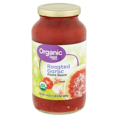 Great Value Organic Roasted garlic pasta sauce