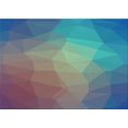 thumbnail image 1 of Ahgly Company Indoor Rectangle Patterned Macaw Blue Green Area Rugs, 6' x 9', 1 of 1