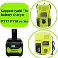 thumbnail image 4 of P117 Charger Replacement for Ryobi 18V Lithium-Ion NiCd NiMh Battery, Compatible with Ryobi One+ P100 P102 P104 P106 P108 P109 P117, 4 of 5