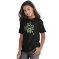 thumbnail image 4 of St Patricks Day Lucky Shamrock Girls Kids T Shirt Tees Teen Brisco Brands S, 4 of 5