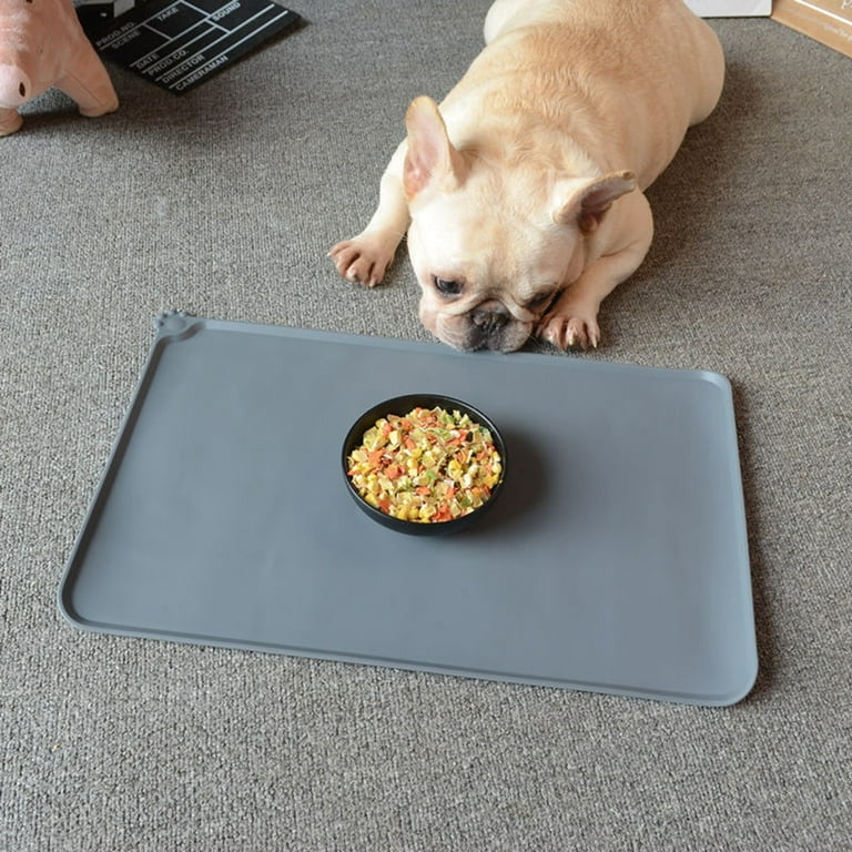 Dog Food Mat - Waterproof Dog Mat for Food and Water, Nonslip Pet